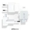 Оригинален Apple Euro plug (duckhead) – приставка за захранване за MacBook & iPad | A1561