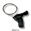 SHIMANO Tourney SL-TX30-7R лост за превключване на предавките (7 скорости десен) | с индикатор за предавките | вкл. жило 2050 мм