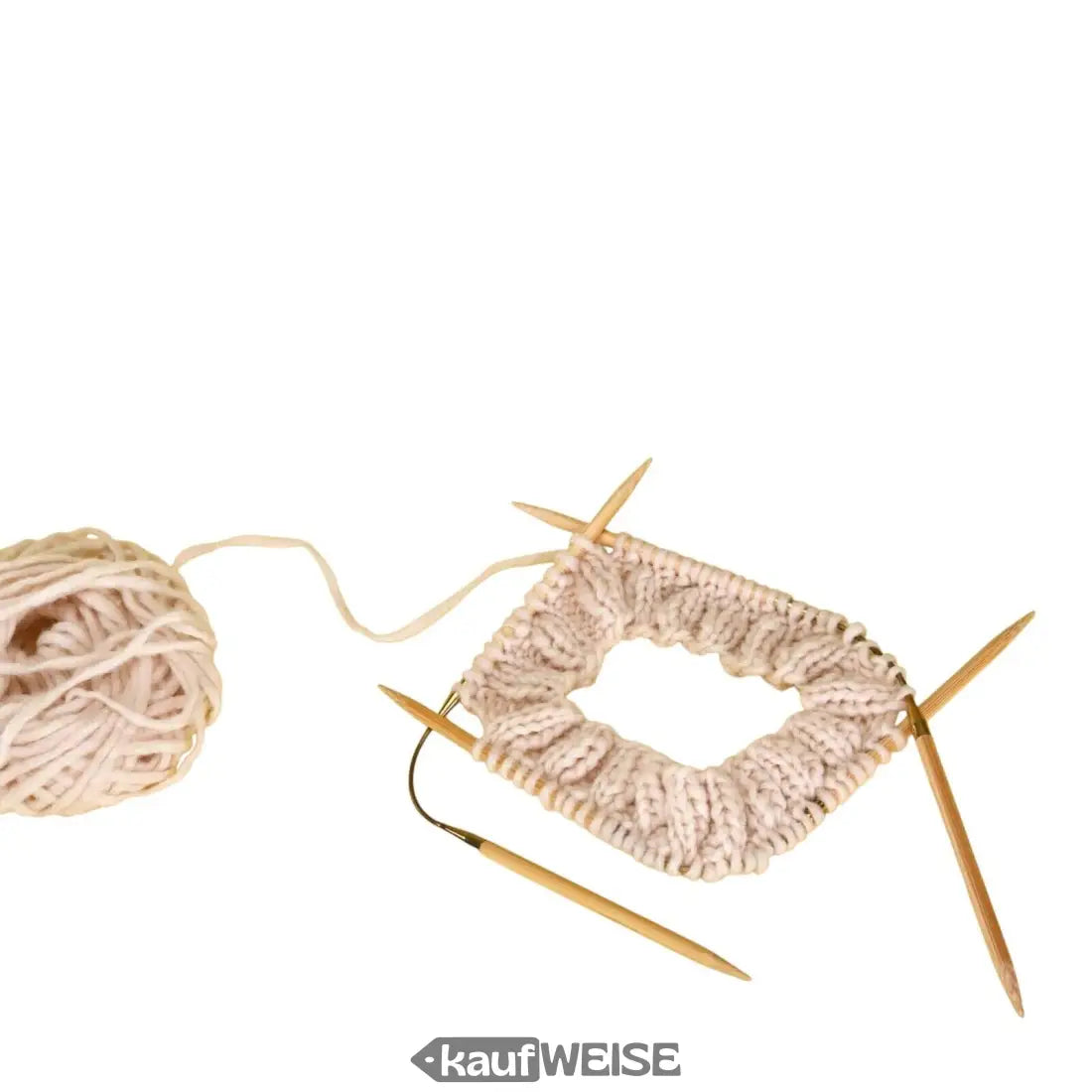 Rundstrickprojekt mit addi Crasy Trio Socken nadeln und buntem Garn