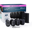 Arlo Ultra 2 4K система за сигурност с 4 камери (черен)