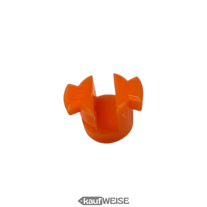 Orange Fahrrad-Speichenreflektoren Katzenaugen, 4er Set, StVZO-zugelassen
