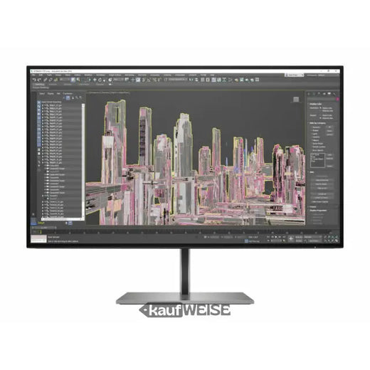 HP Z27u G3 | 27" QHD IPS монитор | USB-C докинг станция и захранване | Ергономичен