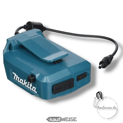 USB адаптер Makita LXT (14.4V/18V) – батерия като външна батерия | 2x 2.1A порт за зареждане | ADP05