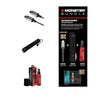 Monster Pack HDMI 8K - 4K 120Hz 48GBPS 1.8m + SCREENCLEAN 60ML + захранване 4 гнезда