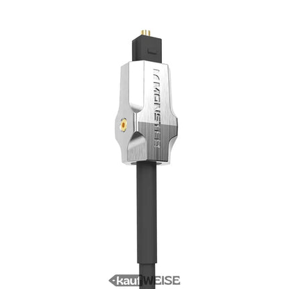 Monster M-Serie Toslink Kabel für klare Audioübertragung mit Glasfaserkabel Technologie