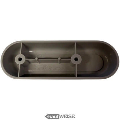 Grauer Ninebot Reflektorhalter Max G30L mit Montagelöchern