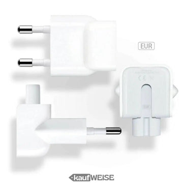 Оригинален Apple Euro plug (duckhead) – приставка за захранване за MacBook & iPad | A1561