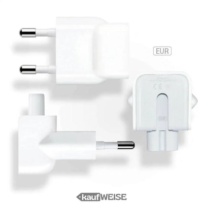 Оригинален Apple Euro plug (duckhead) – приставка за захранване за MacBook & iPad | A1561