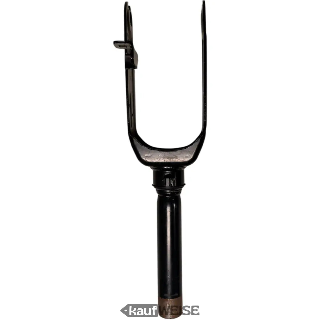 Schwarze Original Ninebot Max G30 Vorderradgabel mit mattem Finish