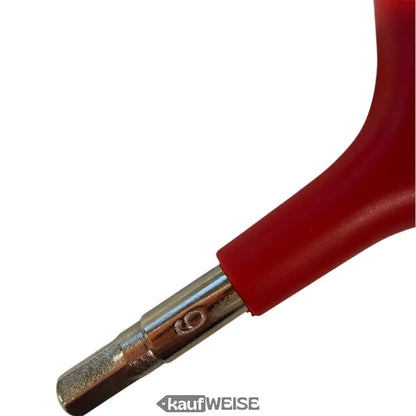 Roter Urban Armor Y-Inbusschlüssel mit 6 mm Innensechskant-Spitze