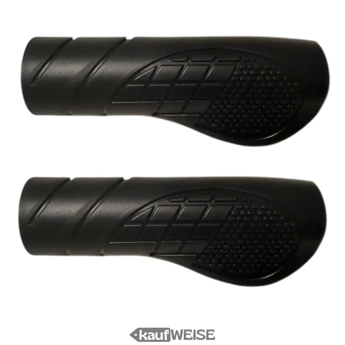 Schwarze Gummi-Griffe Volta GTS One mit Textur und Handballenauflage