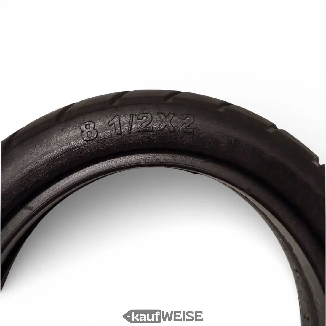 Schwarzer Vollgummireifen Xiaomi M365 8,5 x 2 Zoll pannensicher
